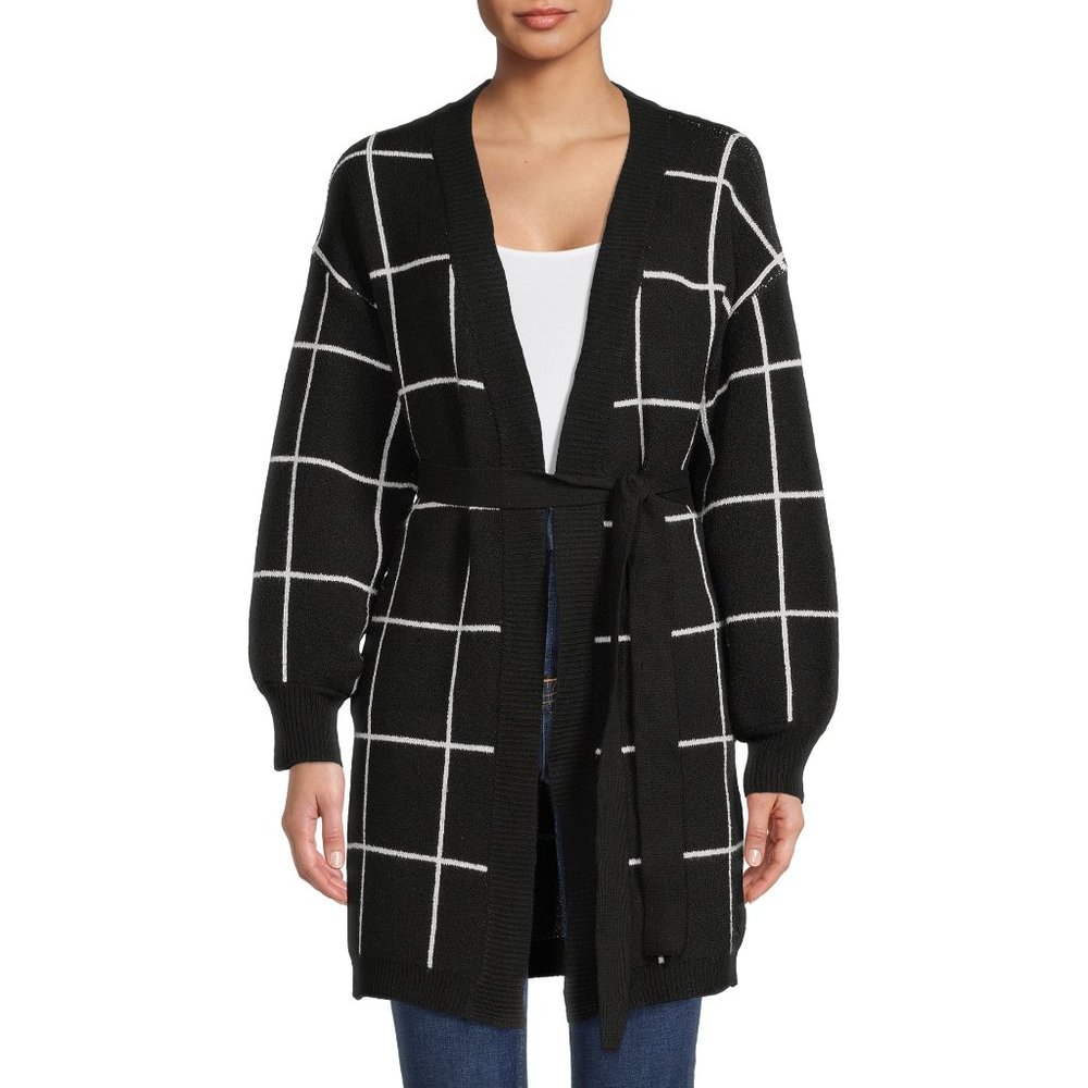 Time & Tru Coatigan/Long Cardigan